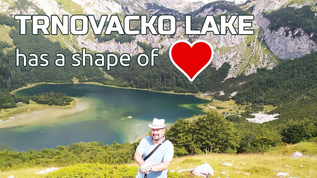 Trnovačko jezero u obliku srca, Crna Gora